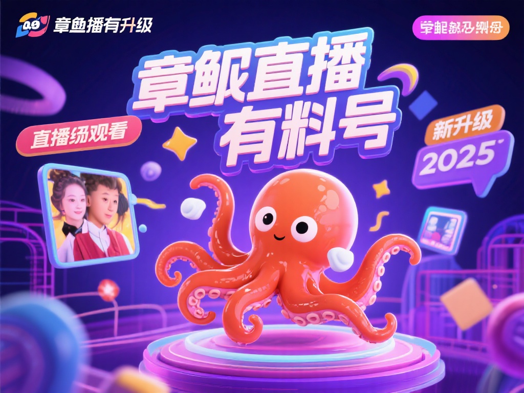 (官方推荐)“章鱼直播有料号介绍”_(2025全新上线) 趁着2025新升级,你是否准备好体验这场